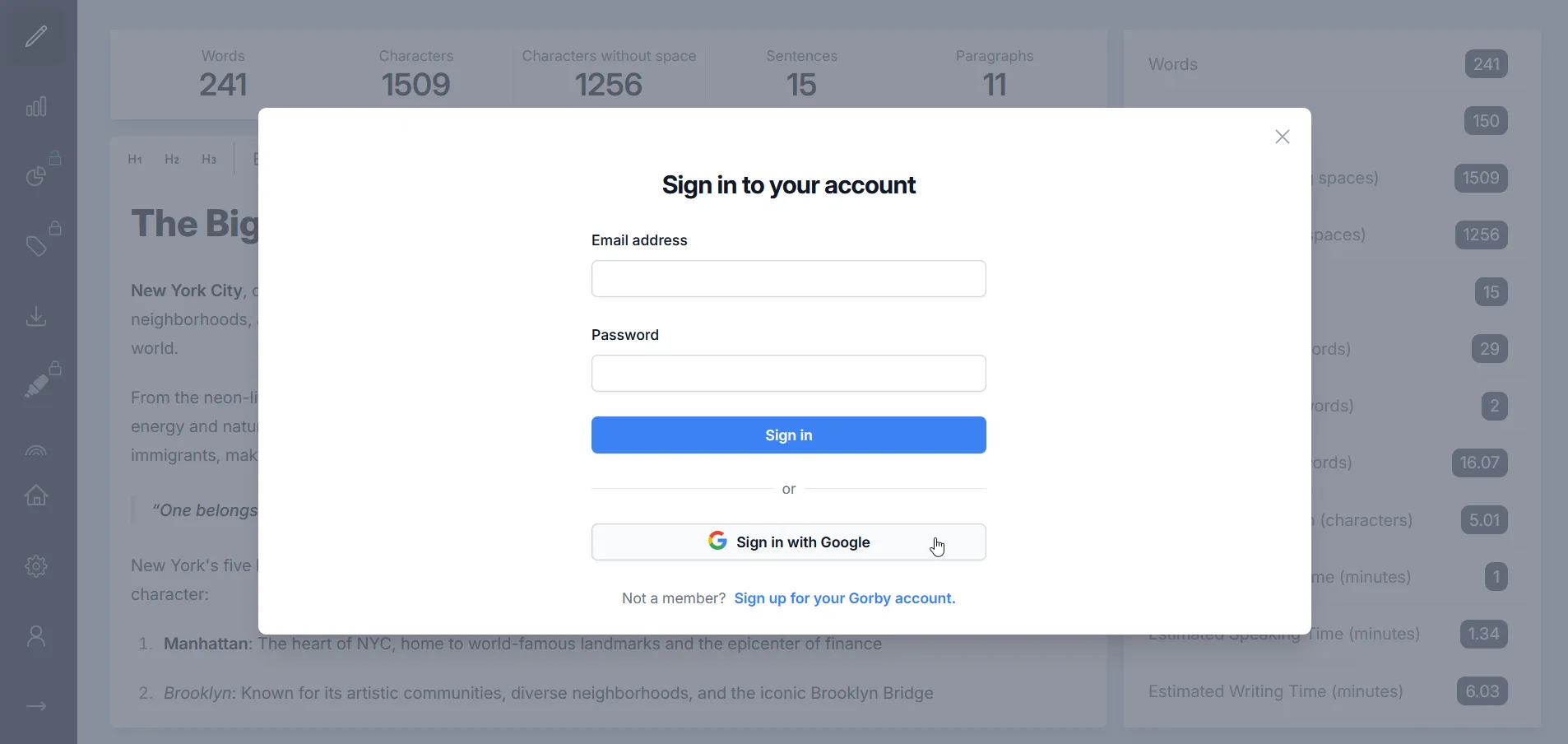 Google Sign-In